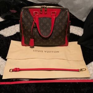 ♥️ AUTHENTIC Louis Vuitton Red Retiro NM ♥️
